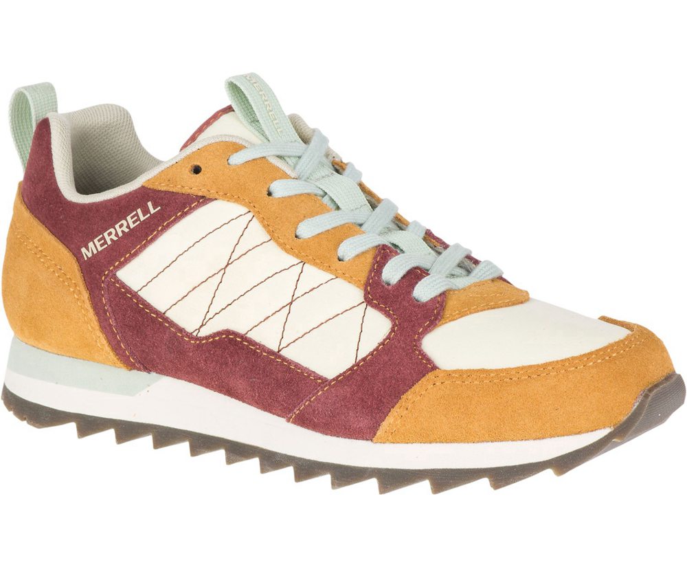 Merrell Sneakers Yellow - Alpine - Womens 09ODYAFJN